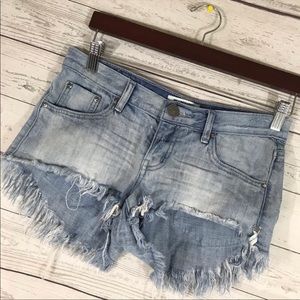 One Teaspoon shorts Denim Cut off Size 23